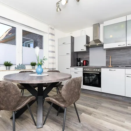 Muschel Im Haus Nordstrand Apartmán Bensersiel